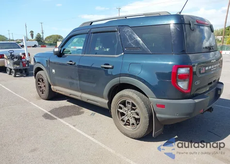 2022 Ford Bronco Sport Big Bend z USA, uszkodzony, nr VIN 3FMCR9B61NRD84656